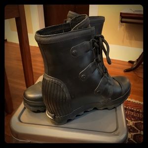 Sorel Joan Rain Wedge Boots